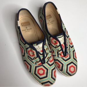 Kate Spade x Keds champion slip on sneakers Sz 7